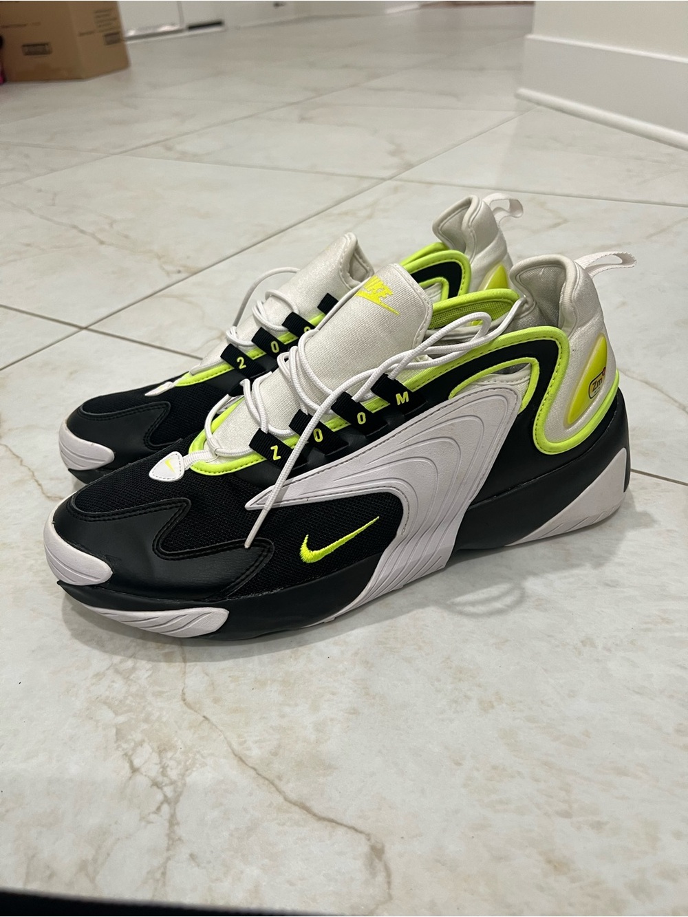 Nike Black Volt Zoom 2K Sneakers Size 13 US - Picture 2 of 7